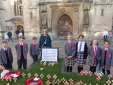 Year 6 Artists Honour War Hero at Bath Abbey Remembrance Service Year 6 Artists Honour War Hero at Bath Abbey Remembrance Service